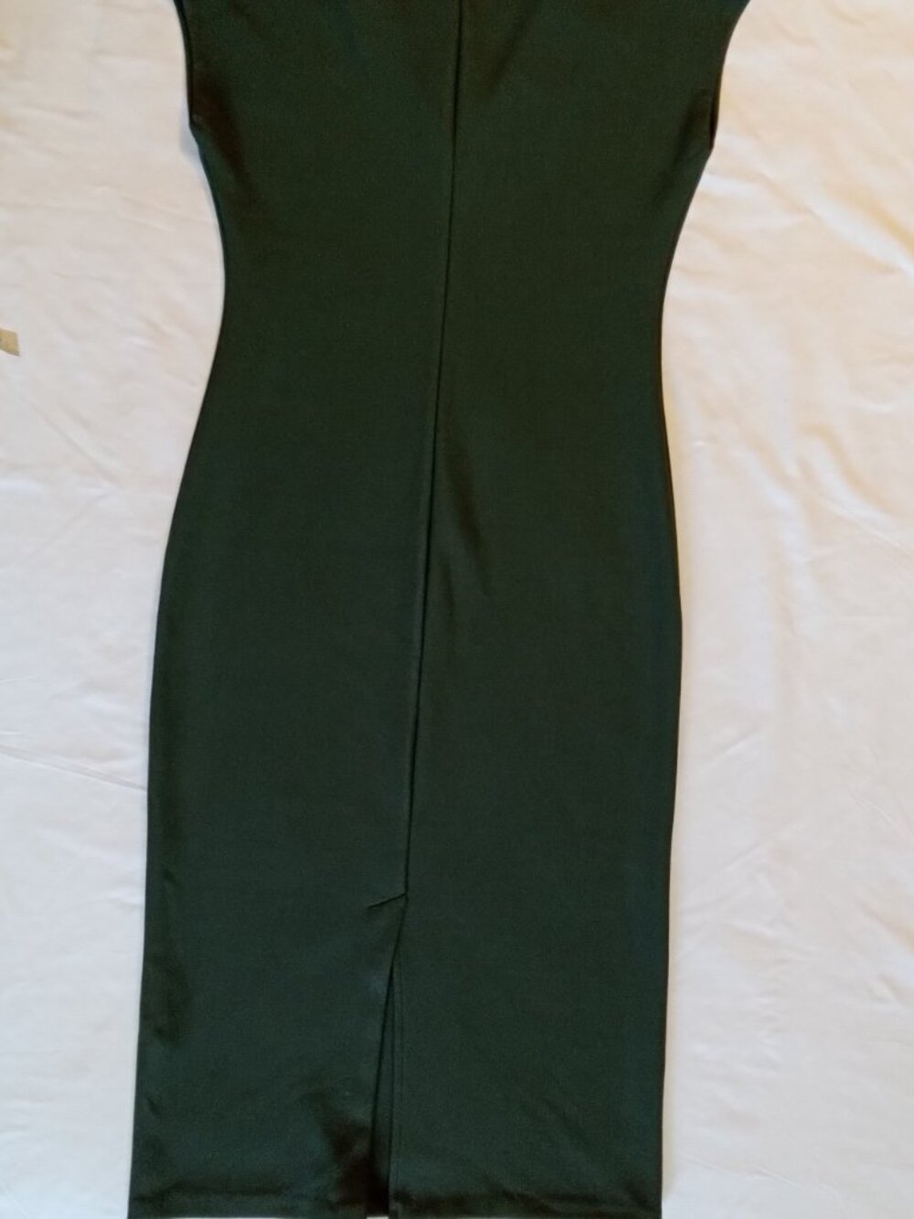 Women's Zara large sage green dress, v neck - Picture 8 of 12